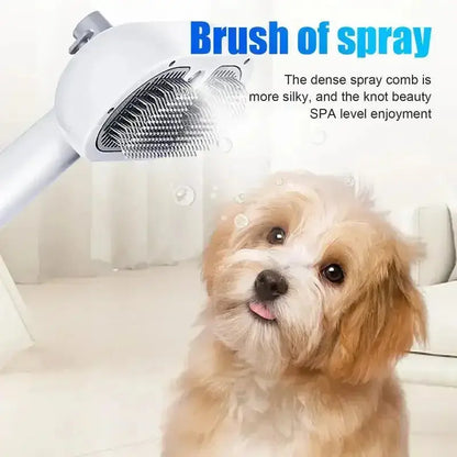 Dog and Cat Steam Brush Pet Self Cleaning and Grooming