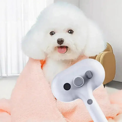 Dog and Cat Steam Brush Pet Self Cleaning and Grooming